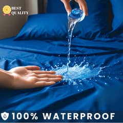 "Waterproof Mattress Cover for King Size - Only Home Delivery Avilable