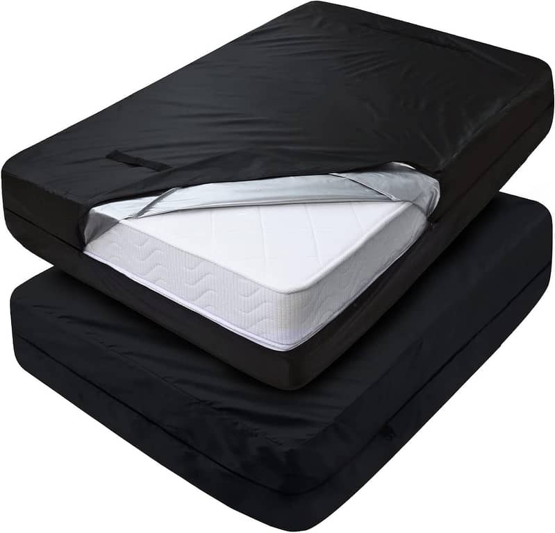 "Waterproof Mattress Cover for King Size - Only Home Delivery Avilable 1