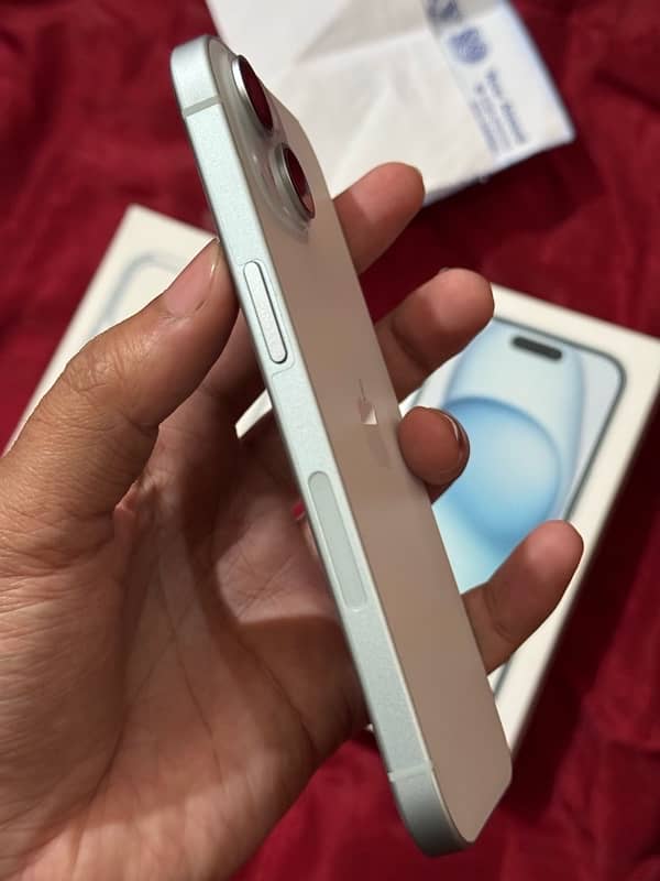 Iphone 15 jv blue 128gb 100% health 3