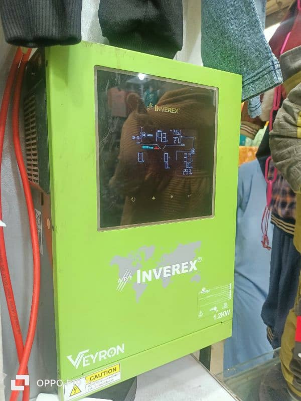 inverex company inverter.  1.2 kw 1