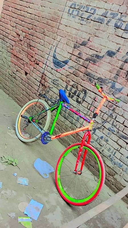 Cycle urgent sale ha Achi condition ha 2