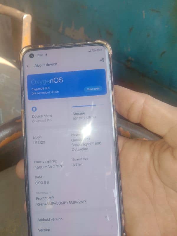 OnePlus 9Pro 8gb ram 128 gb  memory 5 months used 5