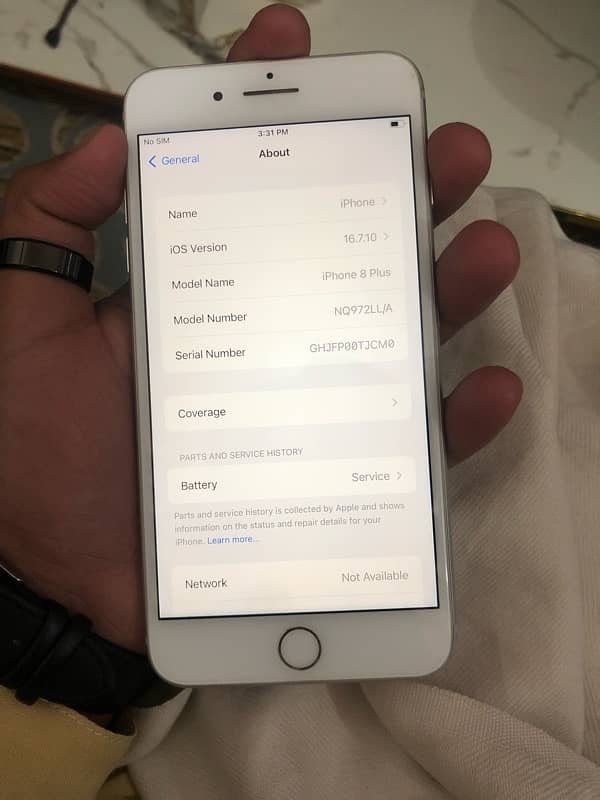 Iphone 8 plus  non pta  64 gb 4