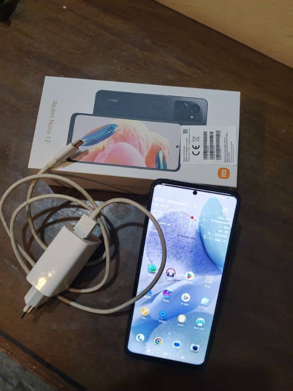 redmi note 12, 8+6/128 gb, complete Box 10/10 condition 7