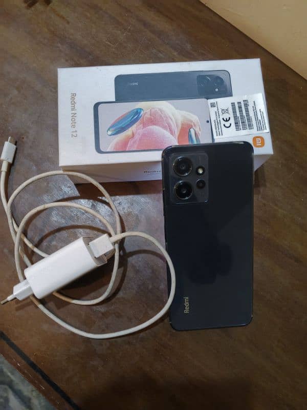 redmi note 12, 8+6/128 gb, complete Box 10/10 condition 9