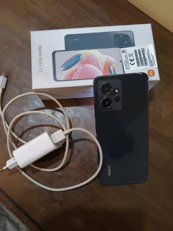 redmi note 12, 8+6/128 gb, complete Box 10/10 condition 10