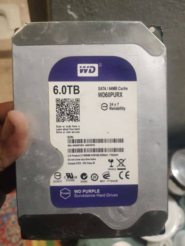 WD 6.0 TB original 0