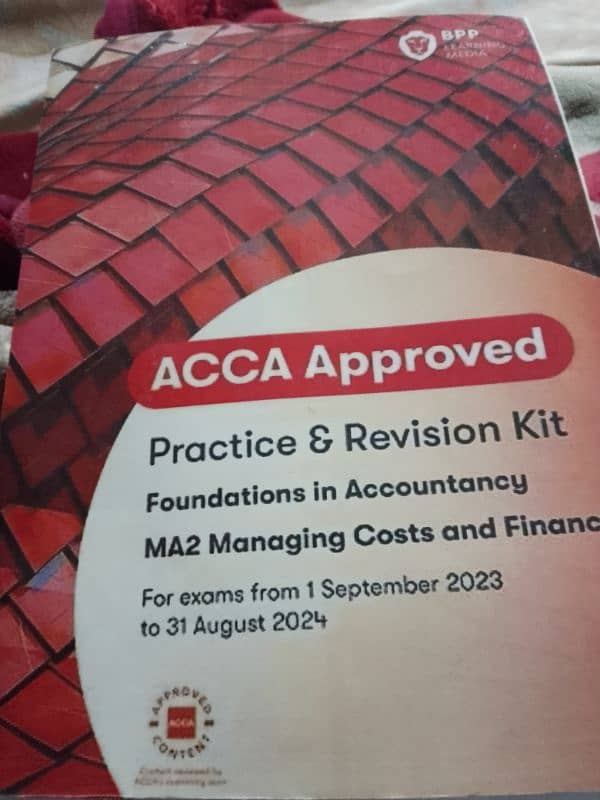 BPP MA2 practice and revision kit ACCA 5