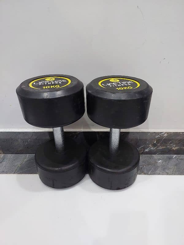 10Kg Dumbells 0