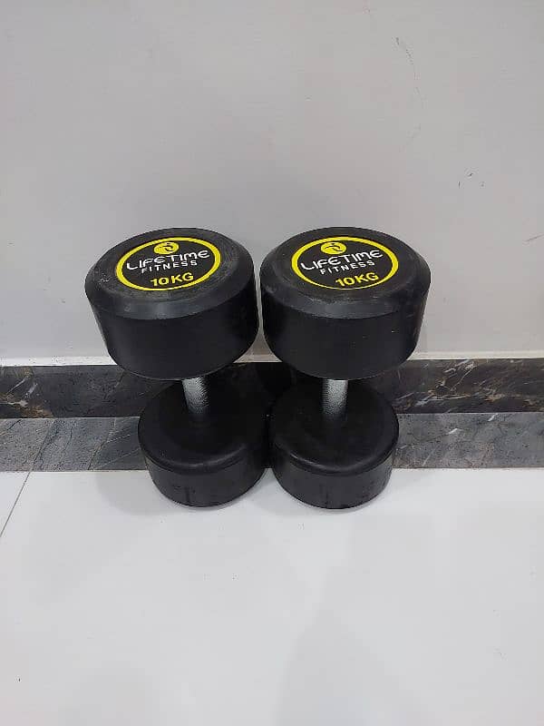 10Kg Dumbells 1