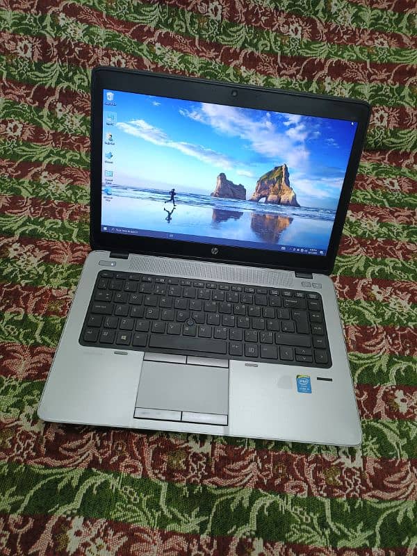 Hp EliteBook Core i5-4th Gen 8GB RAM GooD LapTop 256GB M2 SSD 0