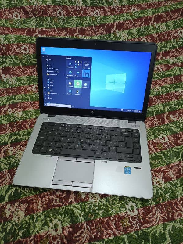 Hp EliteBook Core i5-4th Gen 8GB RAM GooD LapTop 256GB M2 SSD 7