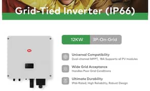 Itel 12kw/17kw Ongrid Solar Inverter-3 phase-10 year warranty