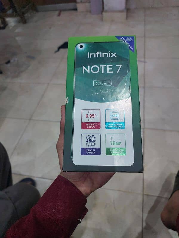 infinix Not 7 4/128 2