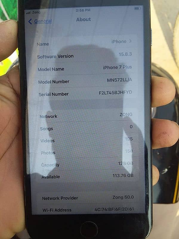 iPhone 7 plus 128gb pta approved 1