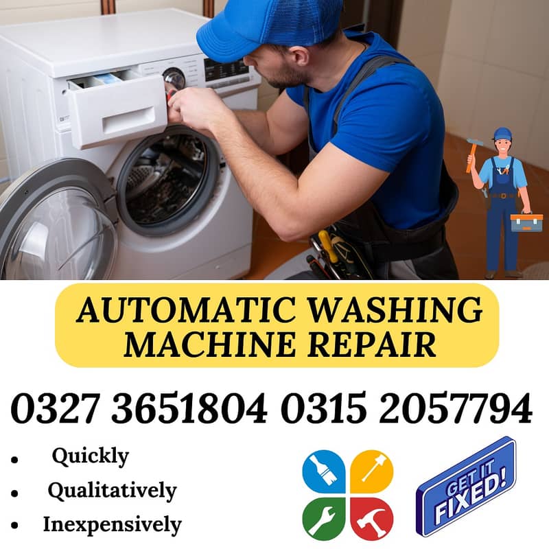 Automatic washing machine repair services | washing machine repair 0