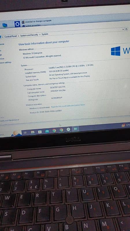 Dell i5 2nd 10gb/256ssd 5