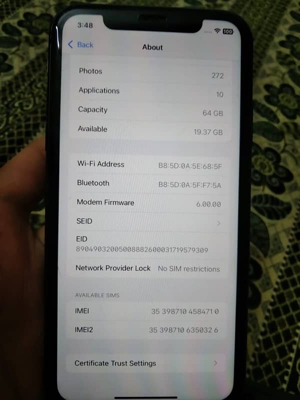 Iphone 11 64gb factory unlocked condition 10by9 battery health 69 15