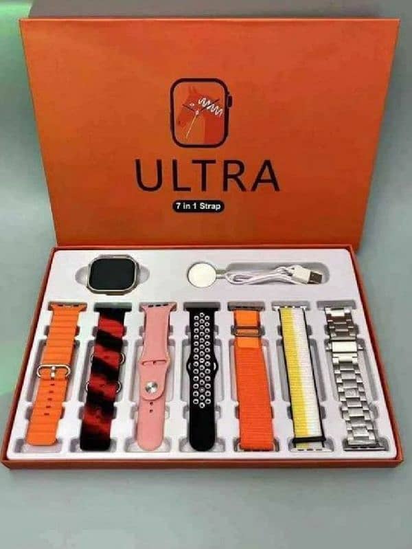 Ultra Smart watch 7 in 1 straps Smart watch 2