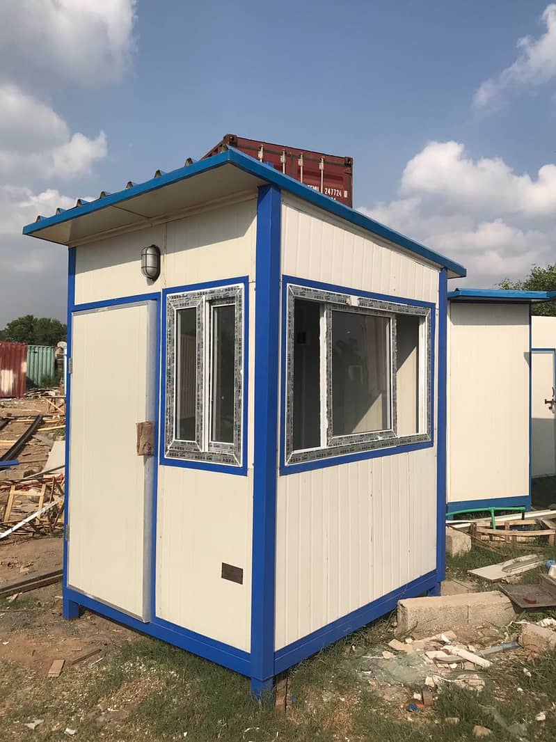 Porta cabin office container prefab homes security guard rooms 0