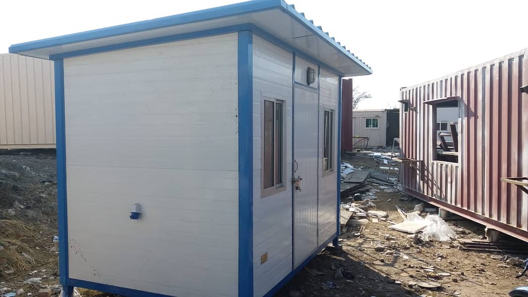 Porta cabin office container prefab homes security guard rooms 2