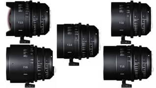 Sigma Cine Lens Kit 6 lenses T series