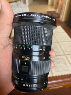 canon FD lenses