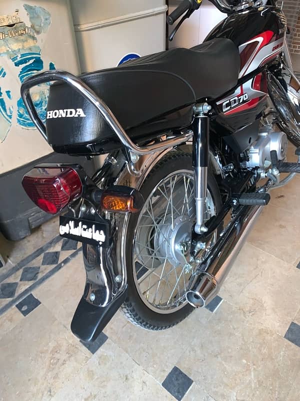 Honda CD 70 Applied for. 4