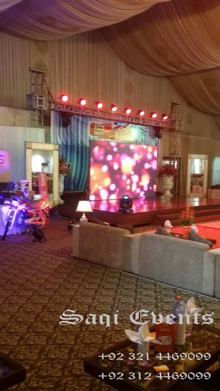 SMD Screen/Truss Lighting/Dj Sound System/Disco Lights/Projector/LEDs 0