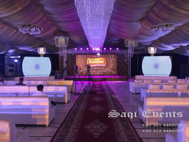 SMD Screen/Truss Lighting/Dj Sound System/Disco Lights/Projector/LEDs 3