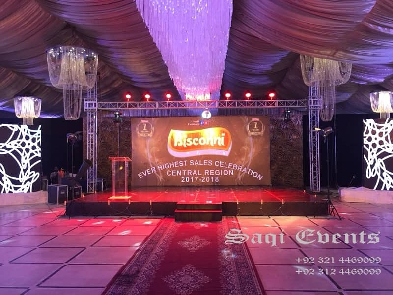 SMD Screen/Truss Lighting/Dj Sound System/Disco Lights/Projector/LEDs 4