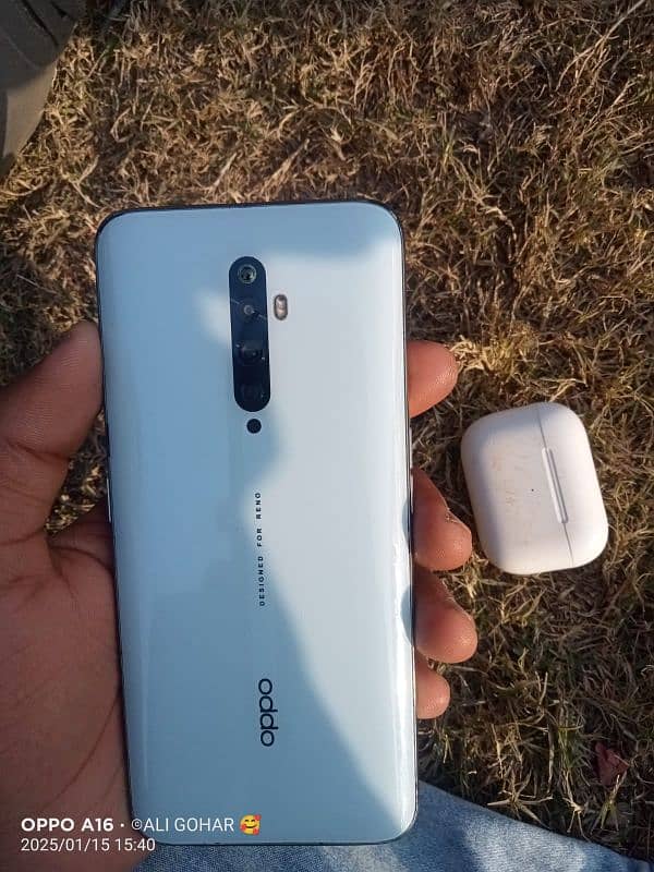 oppo reno 2F All ok 10 by 10 complete  Box and charer 0