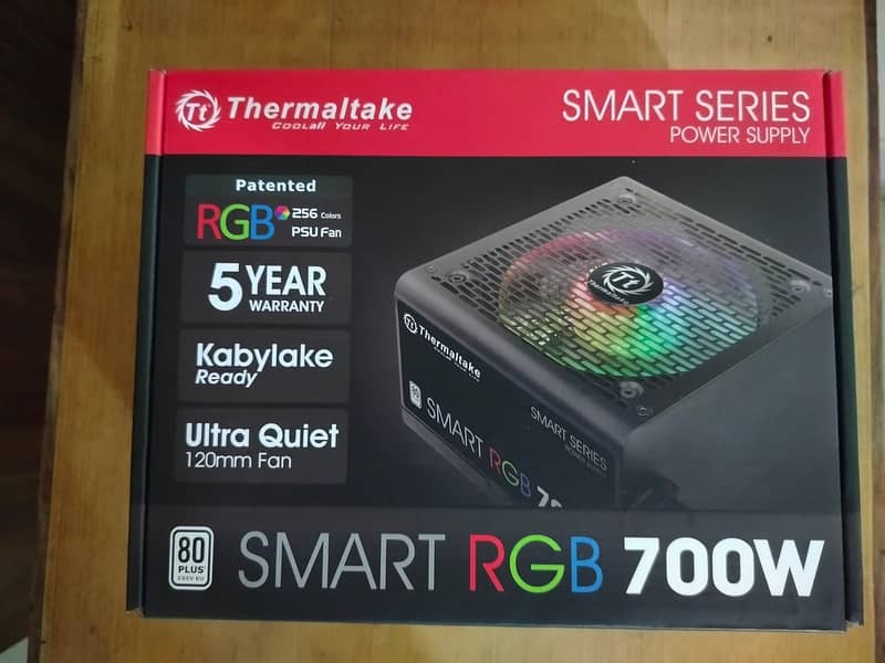 Thermaltake Smart RGB PSU 700 Watt 80+ 0