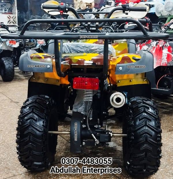 7no. size 110cc ATV Quad Bike 4 Wheeler Dubai import 4 sale deliver pk 1