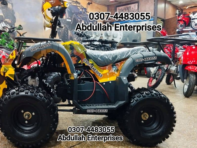 7no. size 110cc ATV Quad Bike 4 Wheeler Dubai import 4 sale deliver pk 2