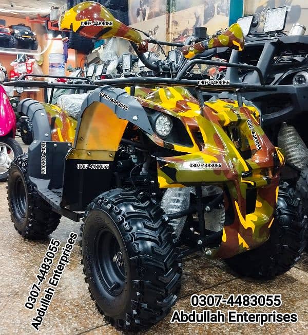 7no. size 110cc ATV Quad Bike 4 Wheeler Dubai import 4 sale deliver pk 5