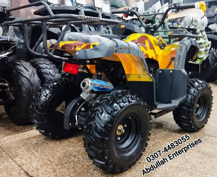 7no. size 110cc ATV Quad Bike 4 Wheeler Dubai import 4 sale deliver pk 7