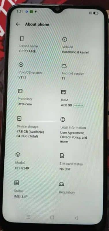 oppo. a16 mobail box chargr sath 10 by 10 condition 1