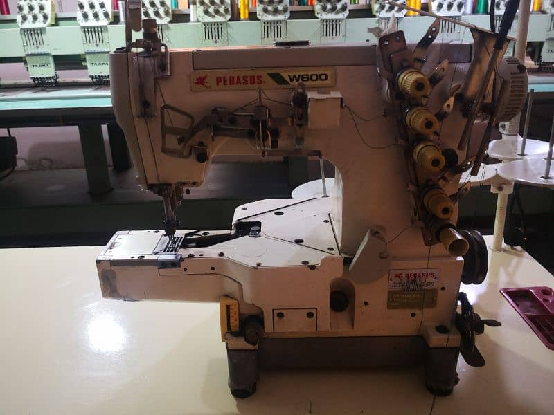 Flate lock Pegasus machine,, overlock machine 747 1