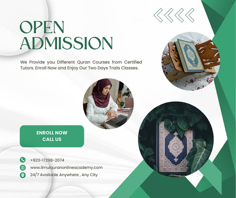 Learn Quran in English - Female Tutor - Quran Teacher - online academy 0