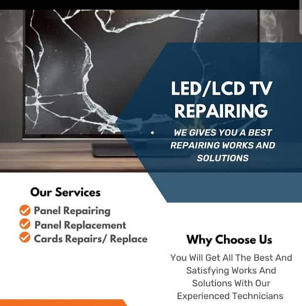 LED / LCD TV Repairing All sizes 7