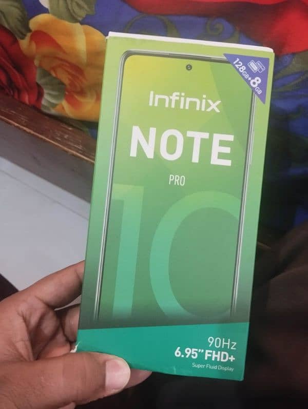 INFINIX NOTE 10 PRO ---8/128 HOME USED PHONE 8