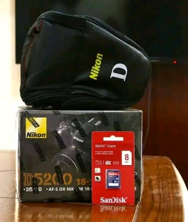 Nikon D5200 | Box Pack | 1 Year official warranty | 24.2 mega pixels 0