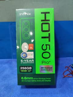 infinix hot 50 pro plus 8g  256gb boxx pak