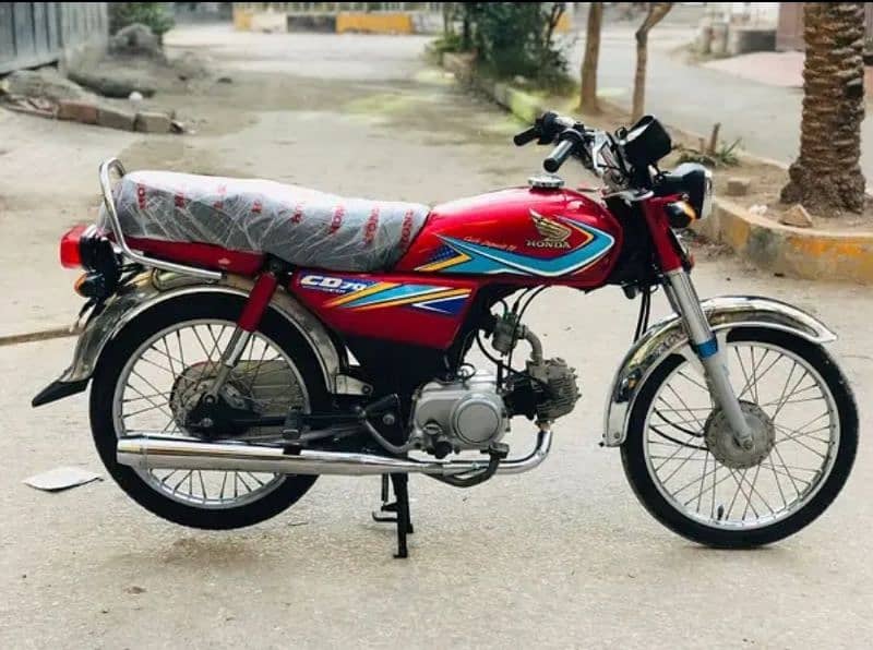 Honda CD 70 Gift Bike, 1st Owner 0