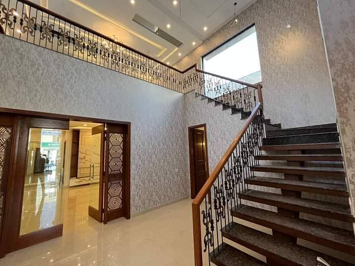 15 marla corner Facing park Super Luxury Modern Bungalow For Sale In 1