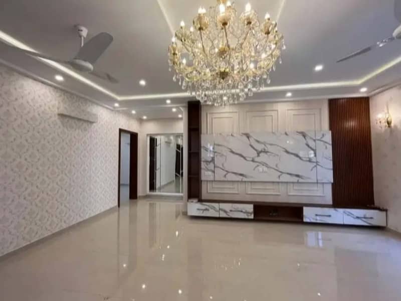 15 marla corner Facing park Super Luxury Modern Bungalow For Sale In 17