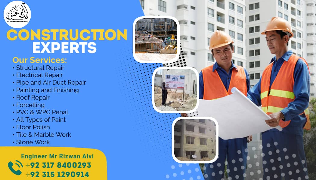 Alvi Construction Company in Karachi  All Construction service 4