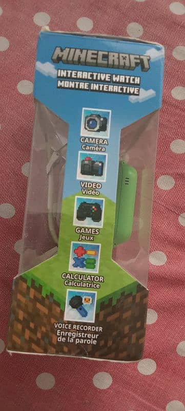 Minecraft kids smart watch 10