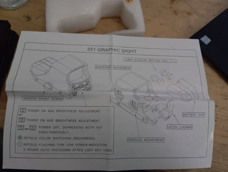 red dot  sight 2